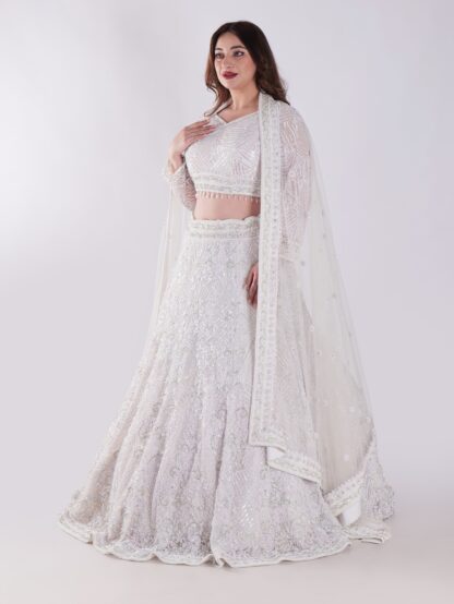 Luxury Engagement Lehenga Choli - Image 2