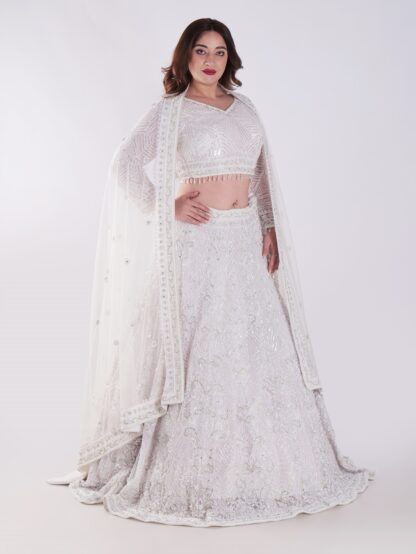 Luxury Engagement Lehenga Choli - Image 3