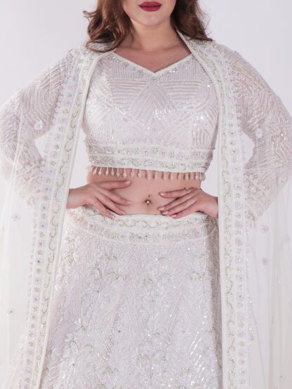 Luxury Engagement Lehenga Choli - Image 5